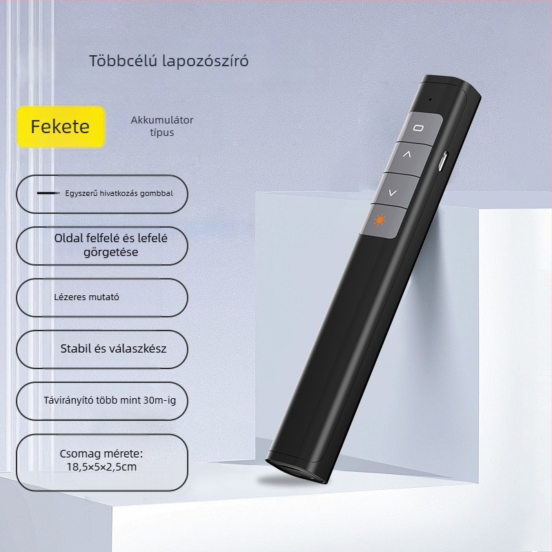 Jun yisheng ABS Lazer Toll PPT-hez oldalak váltásához, érintőképernyővel és légi egérrel; logó nyomtatás elérhető