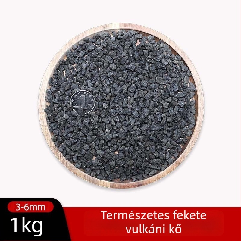 Vulkáni kő talaj az akváriumhoz – természetes kő granulátum akváriumi dekorációhoz