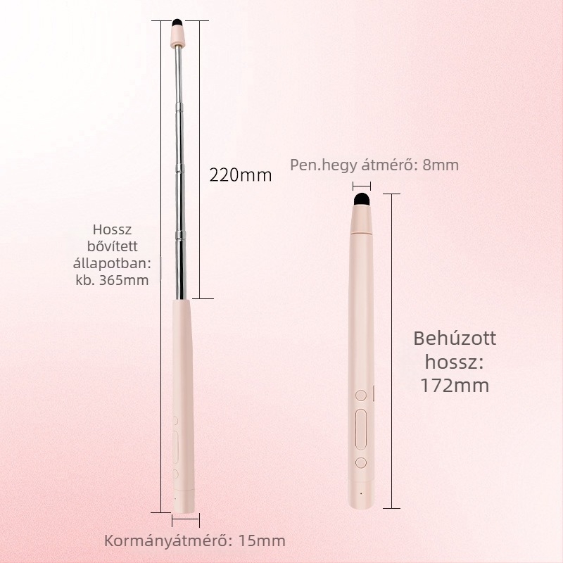 Zuomu lézeres oldalpörgető toll oktatáshoz — hordozható, érintőképernyő, vezeték nélküli kivetítés