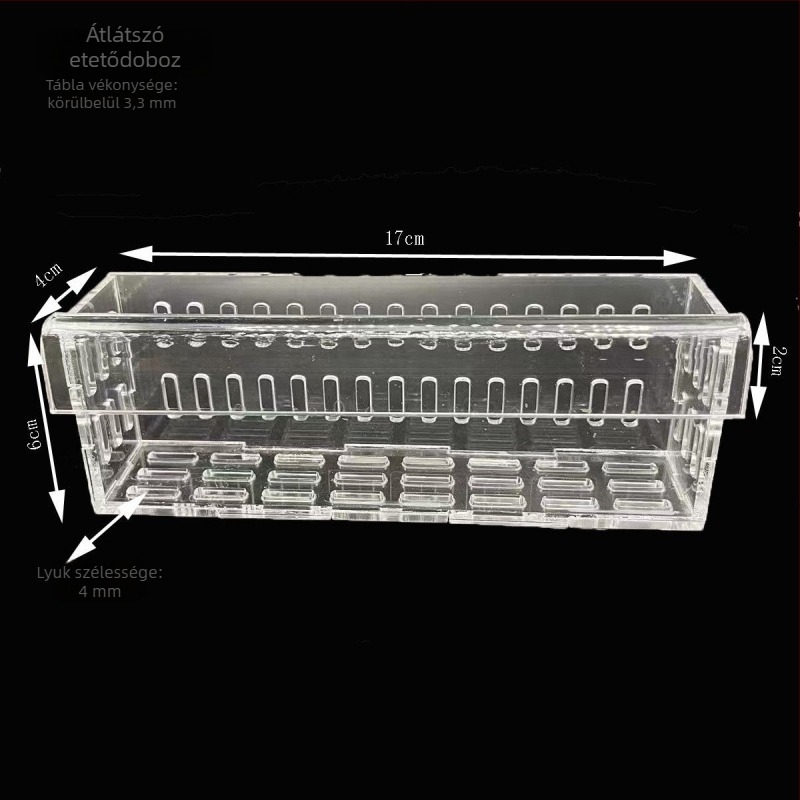 Akvarisztikai berendezés: falra szerelhető hidroponikus növénykosár és ültető pohár