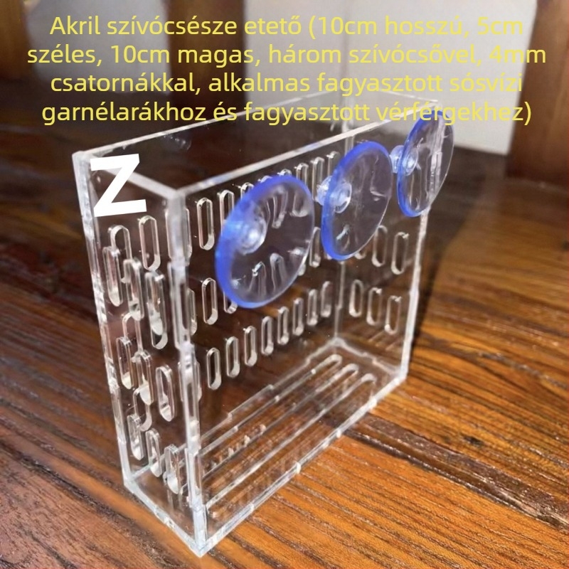 Akvarisztikai berendezés: falra szerelhető hidroponikus növénykosár és ültető pohár