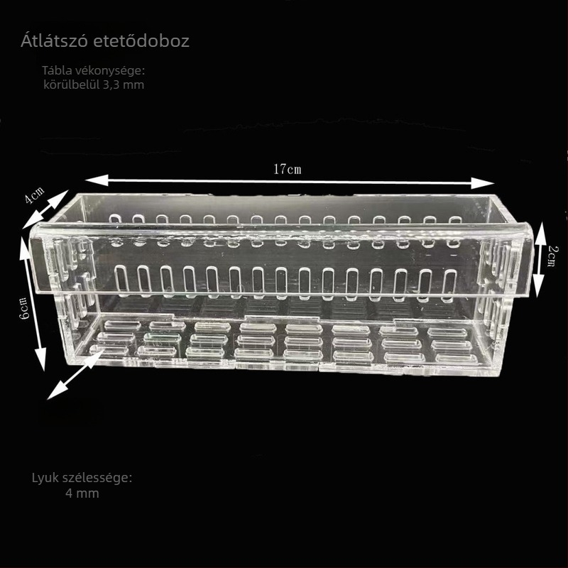 Akvarisztikai berendezés: falra szerelhető hidroponikus növénykosár és ültető pohár