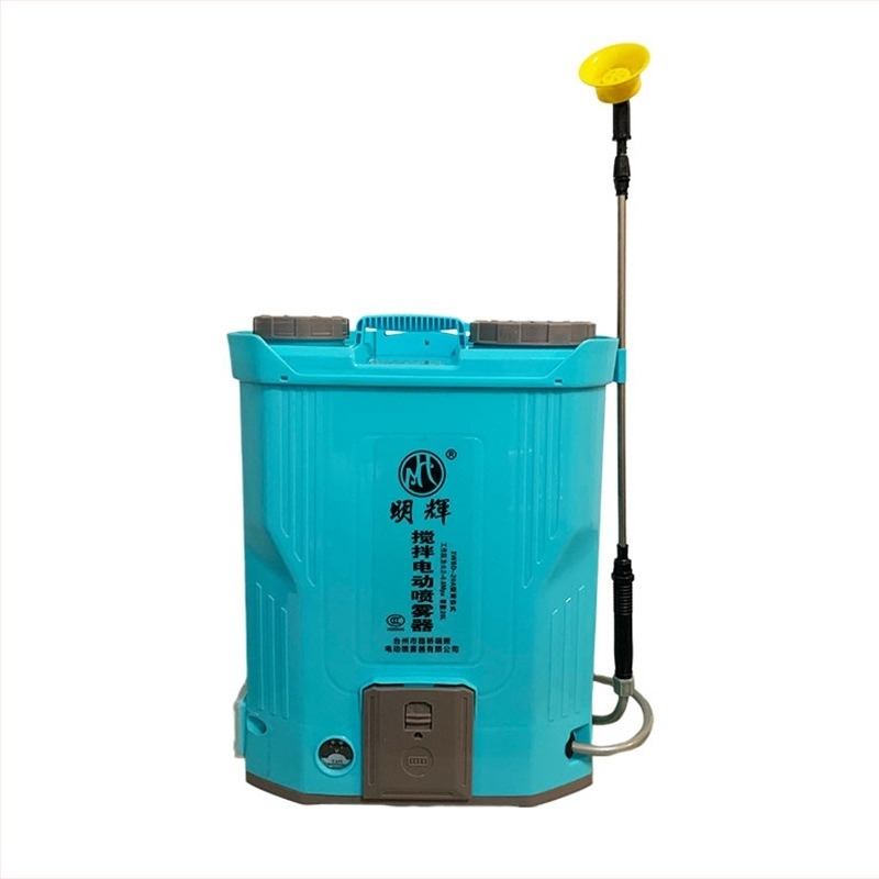 Elektromos hátizsákos permetező növényvédelmi felhasználásra, magas nyomású, automatikus keverés, magasfeszültségű akkumulátorral, intelligens növényvédő permetező