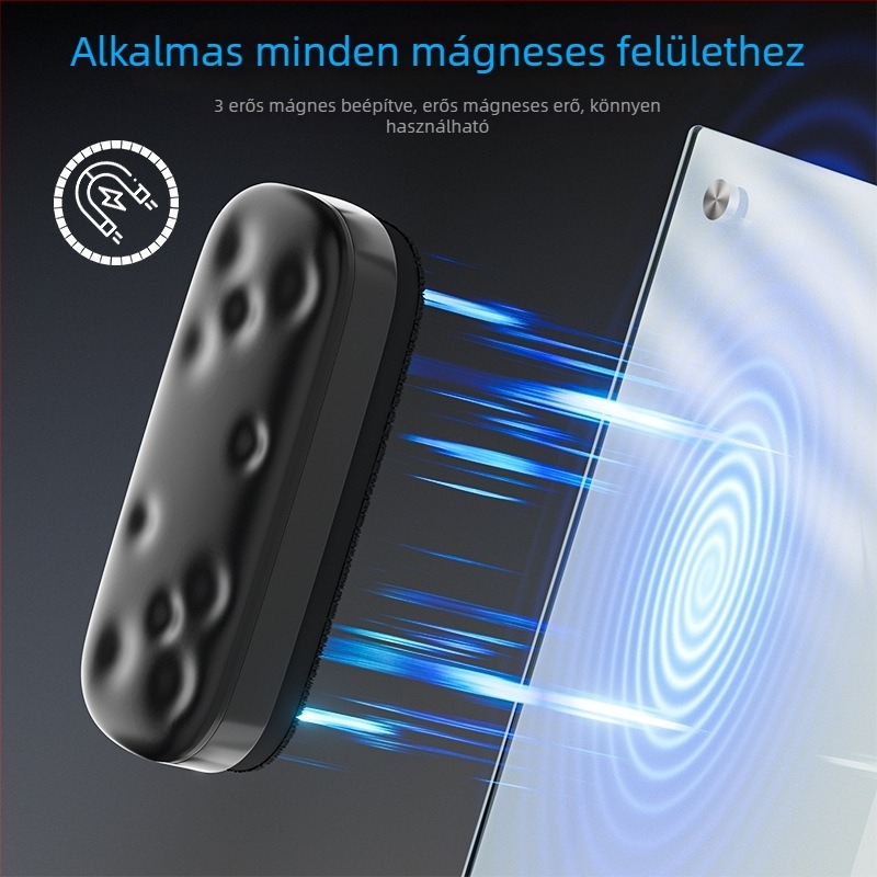 Mágneses fehér tábla radír Velúr felülettel és ABS hátsó résszel – készlet a száraz törléshez (Eraser 06)