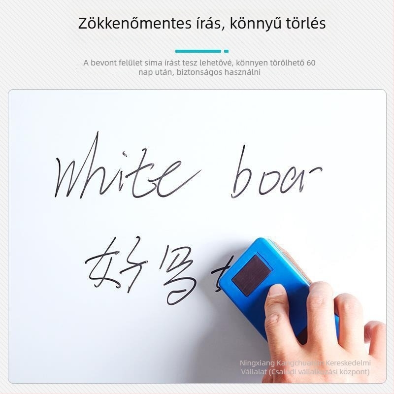 Fehér tábla és parafa tábla kombináció fotófalhoz, üzenetekhez és naptárhoz – egyoldalas panel