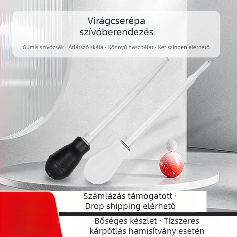 Műanyag permetező virágcserepekhez vízfelvételi tálcával és pumpával a víz cseréjére