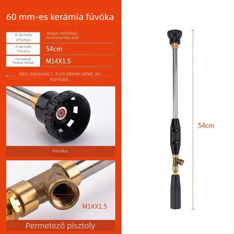 Rozsdamentes acélból készült gyümölcsfa permetező elektromos otthoni kertészkedéshez