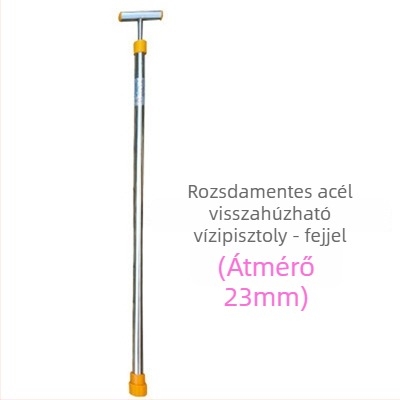 Kézi permetező kertre teleszkópos hosszú rúddal, rozsdamentes acélból