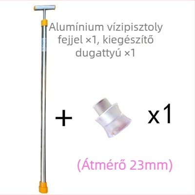 Kézi permetező kertre teleszkópos hosszú rúddal, rozsdamentes acélból