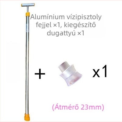 Kézi permetező kertre teleszkópos hosszú rúddal, rozsdamentes acélból