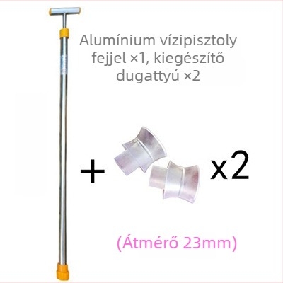 Kézi permetező kertre teleszkópos hosszú rúddal, rozsdamentes acélból