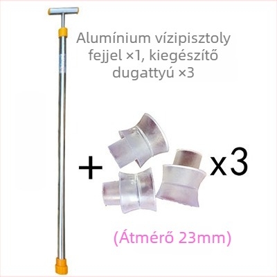 Kézi permetező kertre teleszkópos hosszú rúddal, rozsdamentes acélból