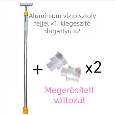 Kézi permetező kertre teleszkópos hosszú rúddal, rozsdamentes acélból
