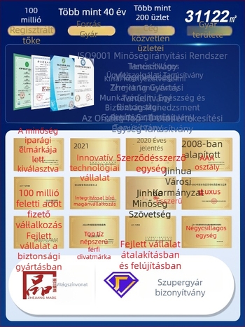 Férfi slim üzleti mellény csíkos mintával, egy soros záródású, gallér nélküli, poliészter anyagú (Slim, Csíkos, Egy soros záródás, Gallér nélküli, Poliészter)