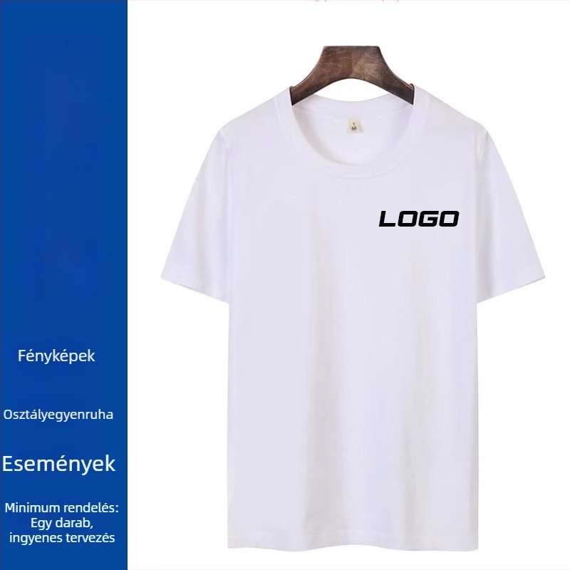 Mellény éttermi kiszolgálás számára logóval, testre szabható logó, lazán szabott, elöl egy sor gombbal záródó, hip-hop stílus, 100% poliészter