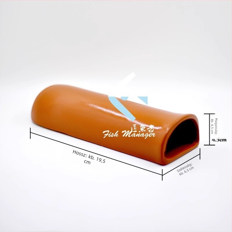 Kerámiából készült szaporító tartály kiterjesztett rejtekhellyel Sailfin Betta, Panda Gourami és Horseface Gourami számára