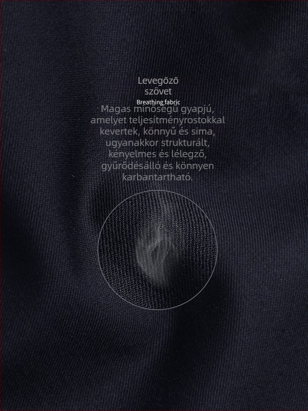 Neapolitán gyapjú férfi nadrág, magas derekú, egyenes szabás, egyetlen redő