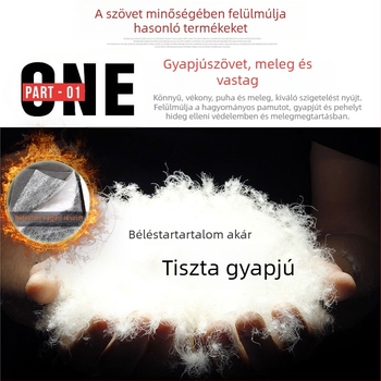 Férfi ing bambuszrostból, fleece-béléssel, téli meleg, hosszú ujjú, négyszögletes gallér