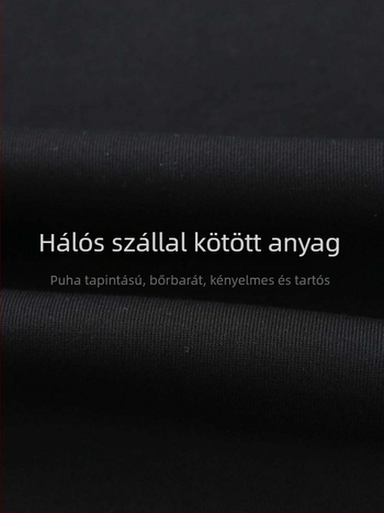Női egyenes szabású nadrág pamutból, elasztikus derekú húzózsinórral, mikroelasztikus anyag, bokáig érő hossz, 2024 tél