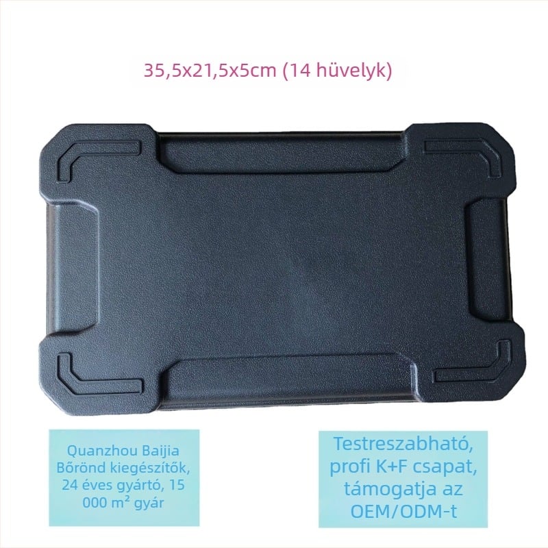 Baijia PP műanyag bőrönd láb alap – 203 g, súlycsökkentés, utazási kiegészítő