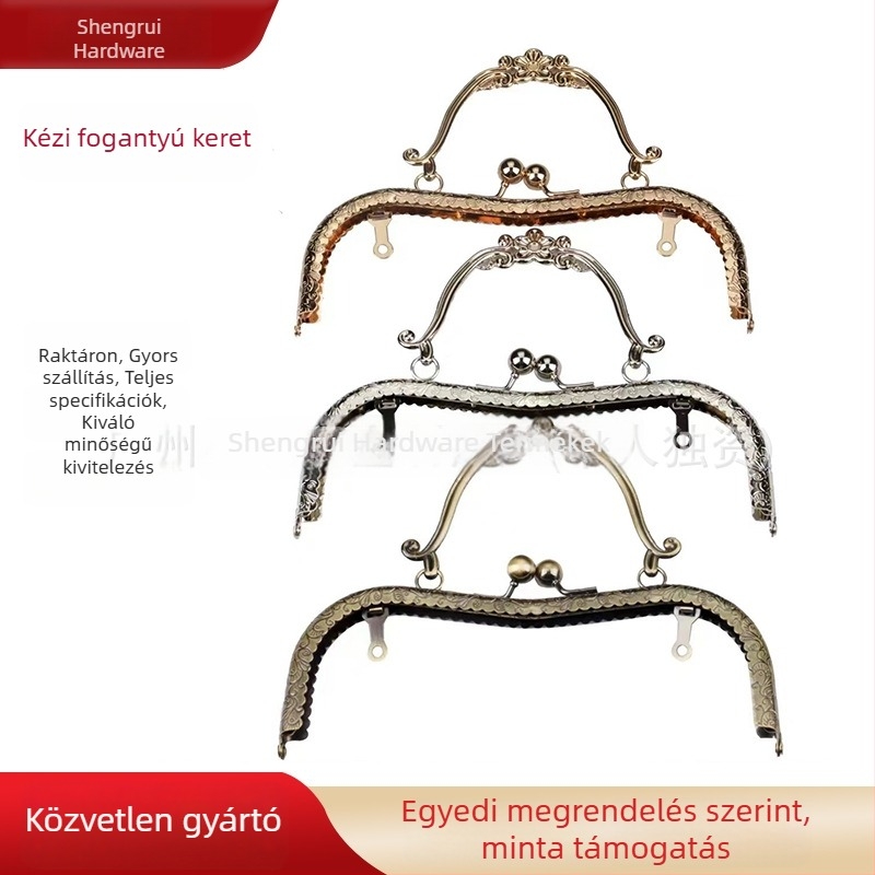 Táska alkatrészek – vas, összecsukható, utcai divat, táska kiegészítők, 2023 ősz