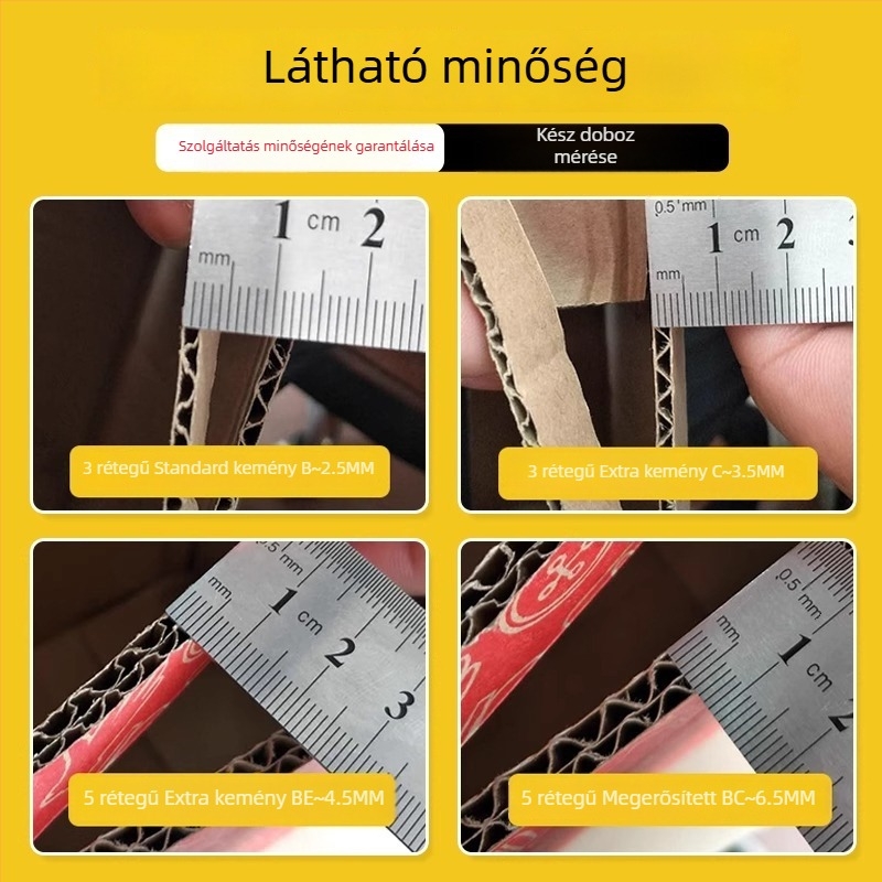 Badminton ütő kartondoboz csomagoláshoz