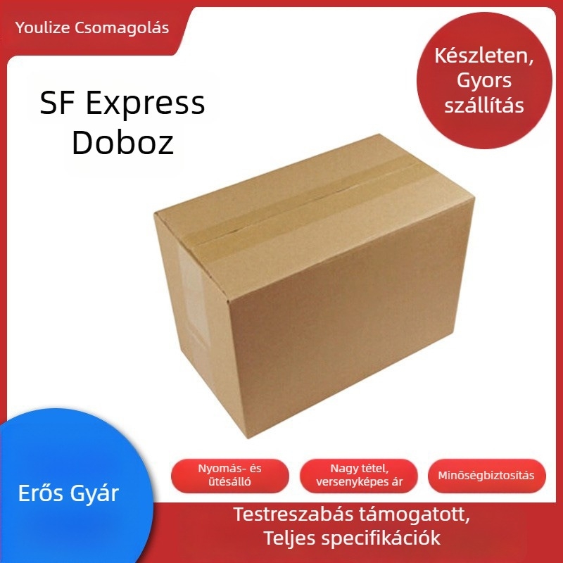 Hajtogatott karton (hordozó karton; 2,6–6 mm; 130–250 g/m²; kivágás stancolással; kifejezetten expressz és ékszer csomagoláshoz)