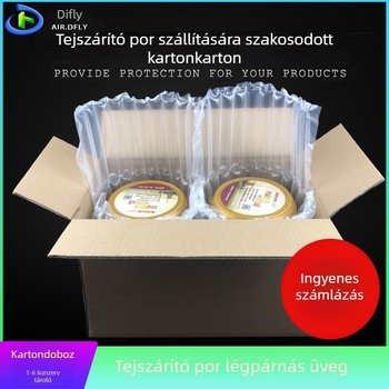 Tejpor kartondoboz, 5 rétegű merev, légoszlopos védelemmel, hullámkarton 250gsm, nyomtatás nélkül