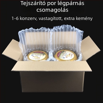 Tejpor kartondoboz, 5 rétegű merev, légoszlopos védelemmel, hullámkarton 250gsm, nyomtatás nélkül