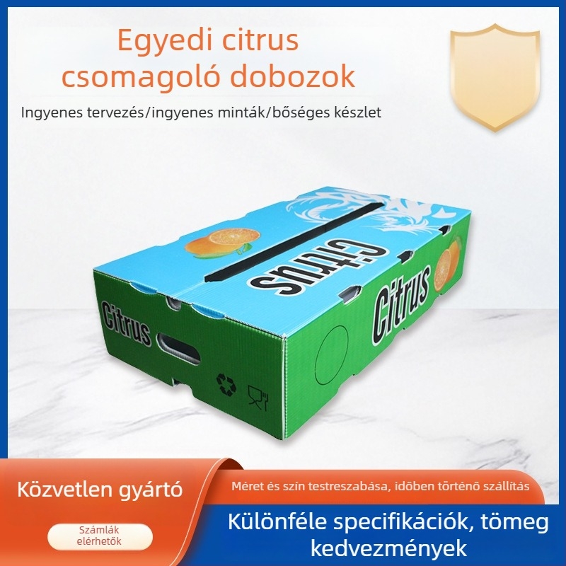 Friss gyümölcs- és zöldségszállító doboz hosszú utakra – PE műanyag, légáteresztő, belső és külső méretek testre szabhatóak, teherbírás 20–120 kg