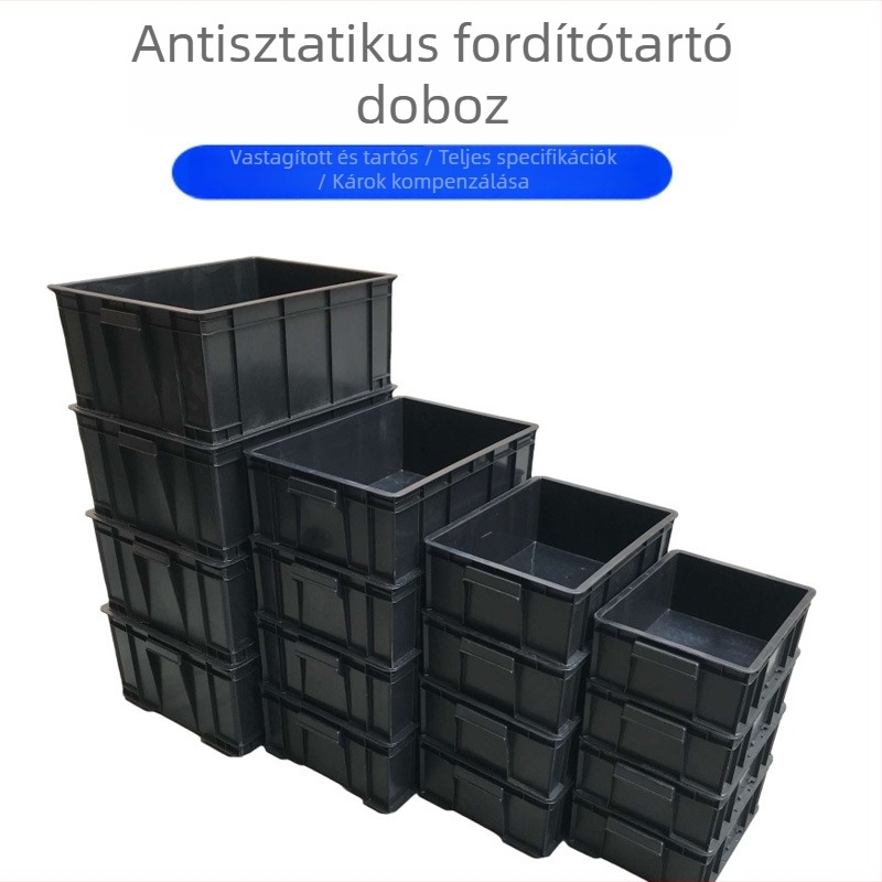 Európai szabványú antisztiatikus fedél forgódobozhoz (Anyag: PP; Használat: forgódoboz; Teherbírás: 300; Márka: Jiwen; Modell: Több modell)