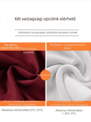 Női pamutból készült széleslábú, egyenes nadrág, laza derekú, sűrű anyagú, mindennapi üzleti stílus