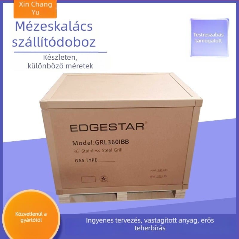 Méhsejt-karton doboz XCY-001, szétszerelhető, 15 mm vastagság, nettó súly 10 kg, erős és kopásálló