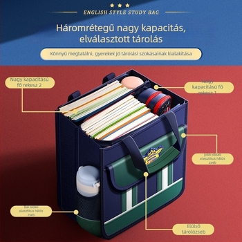Unisex Oxford anyagú hátizsák, légáteresztő hátsó panel és gerincvédelem, csíkos mintázat, városi minimalista stílus