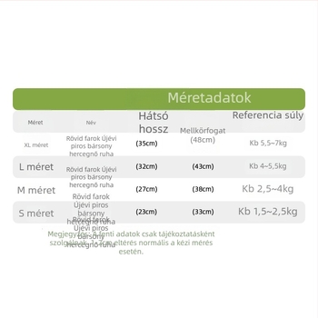 Házi kedvenc ruházat – hercegnő stílusú velúr ruha, kutyáknak és macskáknak, Short-tailed Bar, egész éves viselet
