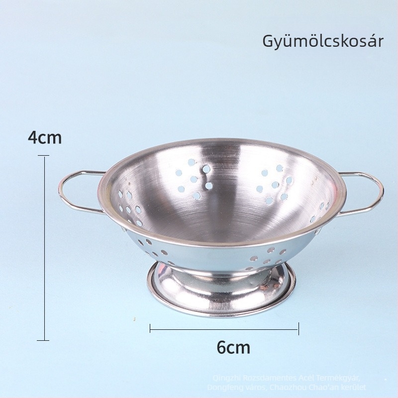 Konyhai játék‑szett – rozsdamentes acél, uniszex, 7–14 éveseknek, Hands-on interaktív játék