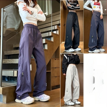 Férfiaknak készült vastag fleece-béléssel ellátott vízálló kültéri túranadrág (szélálló, téli)