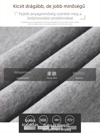 Női sportos nadrág, magas derekú, egyenes szabású, húzózsinóros, poliészter-spandex keverék, mikroelasztikus