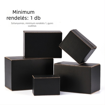 Zipper kartondoboz, magas szilárdságú kraftpapírból, 2,16 mm vastagság, rendkívül kemény, UV bronzing