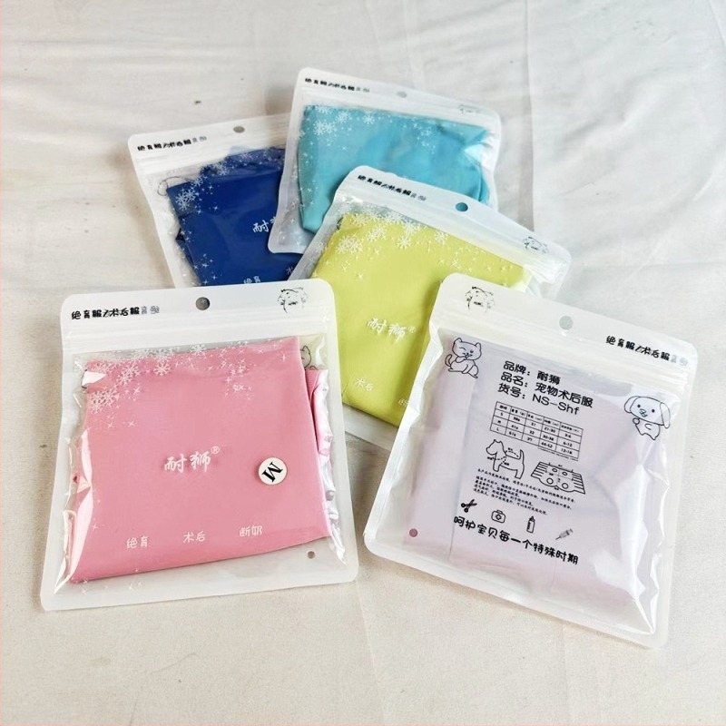 Műtét utáni ruházat macskák és kutyák számára – harapás és nyalogatás elleni védelem, pamut, PAWLUX, szabadidős stílus