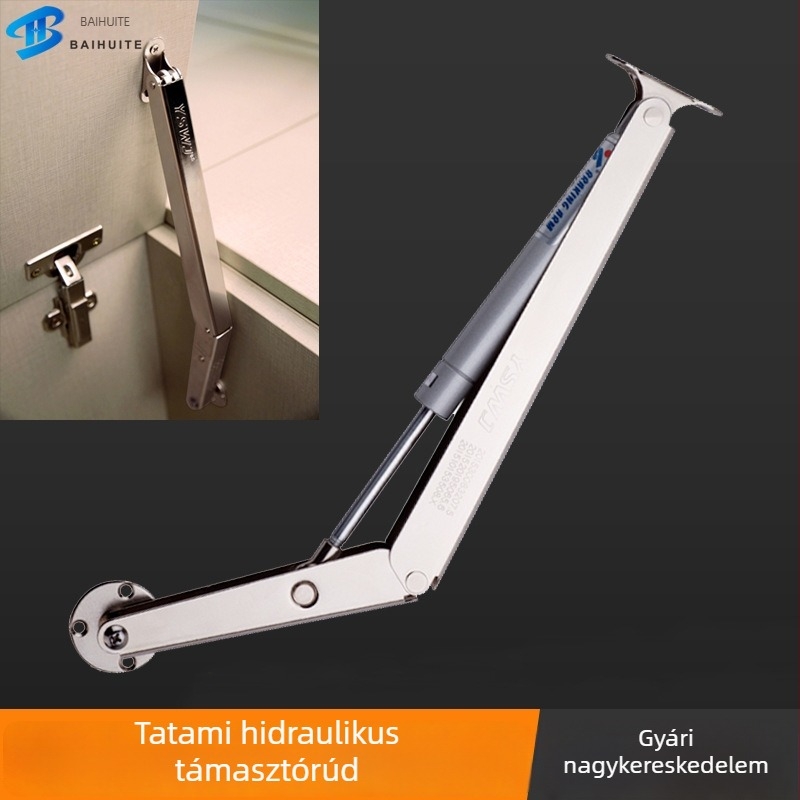 Tatami szekrény hidraulikus gázrugó készlet – nehéz felnyíló ajtó rugó, Tatami ágylap buffer és tartozékok