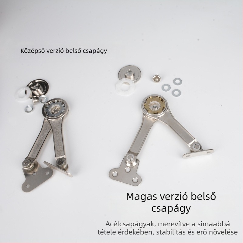 Szekrényajtó gázrugó kiegészítő, nehéz modell B-308, cinkötvözet anyag, Devo hardware