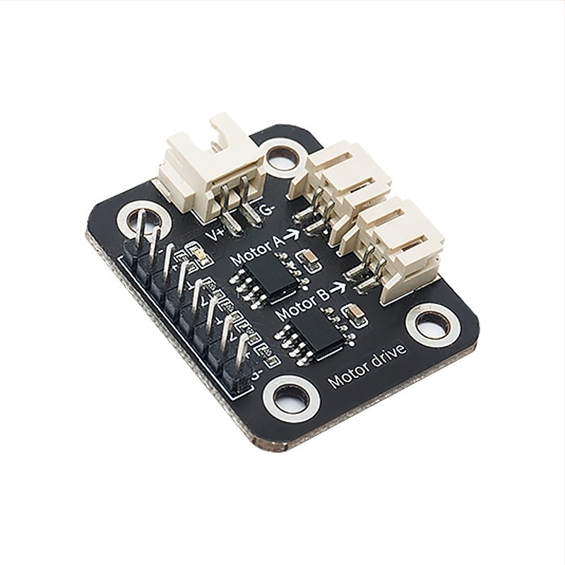L9110S kétcsatornás motorhajtó modul vonalkövető robothoz, Arduino szenzorcsomaggal kompatibilis (HS-F09A: egyes magas szintű trigger; kettős motorhajtás; működési hőmérséklet 30)