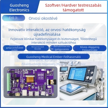 Személyre szabható PCB intelligens testsúly- és testzsírszámlálóhoz ember-gép interakcióval – tervezési megoldás fejlesztése; szállítás 10–30 nap; alkalmazható termékek: intelligens testtömeg- és testzsír mérleg; alkalmazási terület: okos otthon; hiba arán