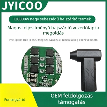 Szárítógép vezérlő PCB nagy sebességű brushless motorhoz – PCBA patch feldolgozás, márka Jianye xing, kapacitás 10000