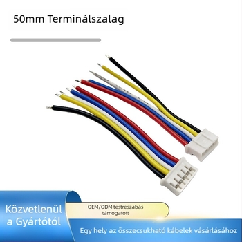 5P-2.0mm terminálvezeték FPC-kábelhez, Qi gyorstöltés kompatibilis, intelligens chip védelem, testreszabható