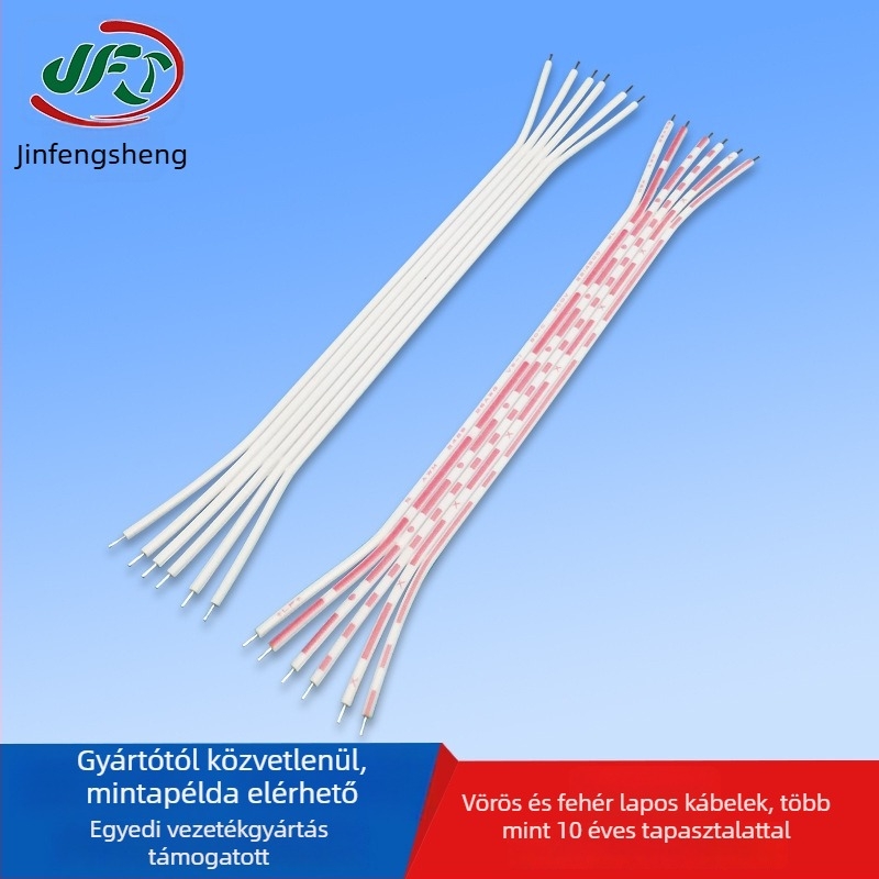 JFS 24-pin nyomtató alaplap csatlakozó kábel, ónnal bevont rézvezeték, személyre szabott vezetéképítés, ónbevonat mindkét végén