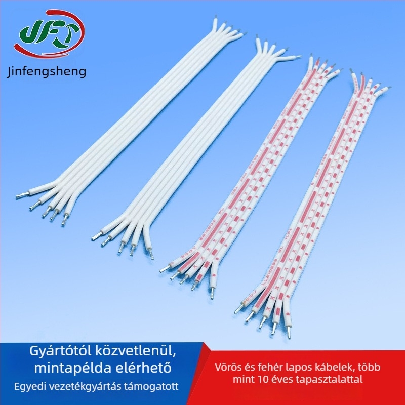 JFS 24-pin nyomtató alaplap csatlakozó kábel, ónnal bevont rézvezeték, személyre szabott vezetéképítés, ónbevonat mindkét végén