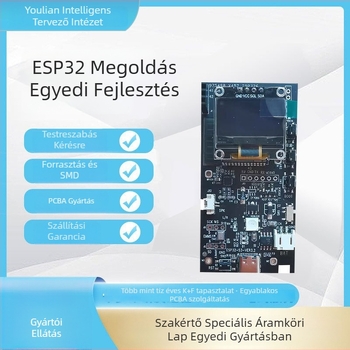 ESP32 fejlesztőpanel Wi‑Fi és Bluetooth IoT‑hoz, vezérlőpanel, PCBA
