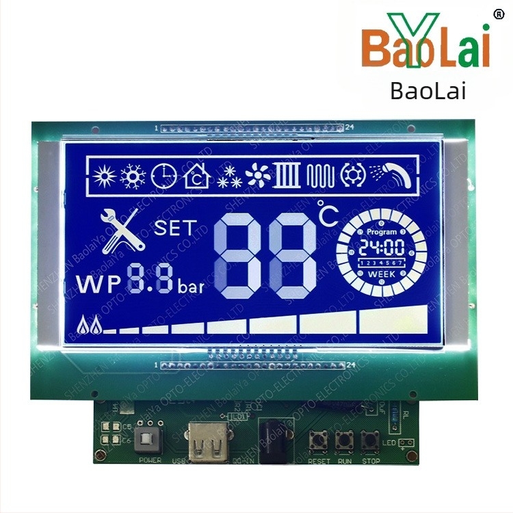 Baolaiya BLY Okos légtisztító PCBA LCD kijelző modul